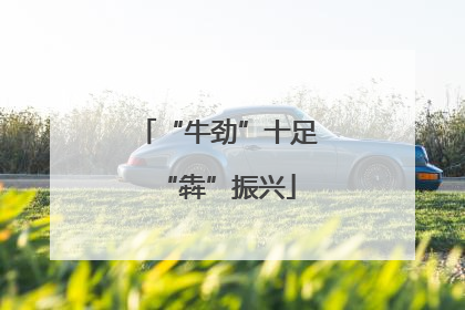 “牛劲”十足“犇”振兴