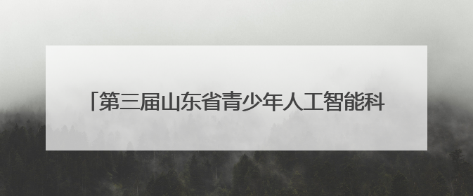 第三届山东省青少年人工智能科普与创新创意大赛交流会召开