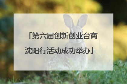 第六届创新创业台商沈阳行活动成功举办