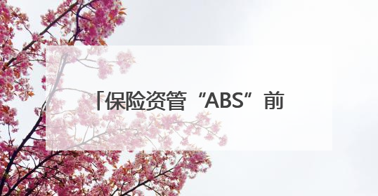 保险资管“ABS”前5月登记规模大幅增长，赛道深耕靠什么？
