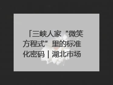 三峡人家“微笑方程式”里的标准化密码｜湖北市场监管所的故事
