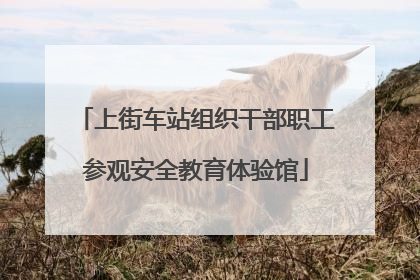上街车站组织干部职工参观安全教育体验馆