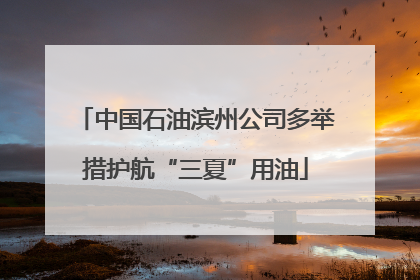 中国石油滨州公司多举措护航“三夏”用油