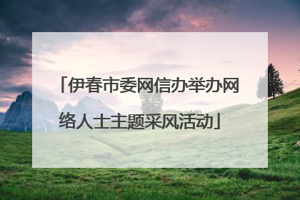 伊春市委网信办举办网络人士主题采风活动