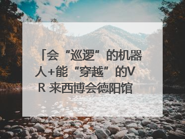 会“巡逻”的机器人+能“穿越”的VR 来西博会德阳馆感受古蜀文明与现代智造的时空对话｜西博视界