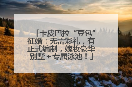 卡皮巴拉“豆包”征婚：无需彩礼，有正式编制，嫁妆豪华别墅＋专属泳池！