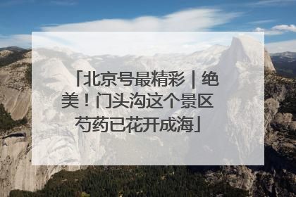 北京号最精彩｜绝美！门头沟这个景区芍药已花开成海