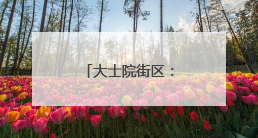 大士院街区：市井烟火披上“最强变装”