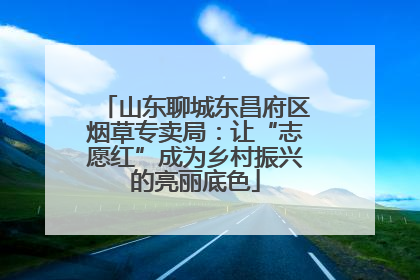 山东聊城东昌府区烟草专卖局：让“志愿红”成为乡村振兴的亮丽底色