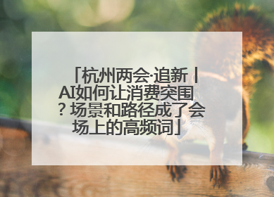 杭州两会·追新丨AI如何让消费突围？场景和路径成了会场上的高频词
