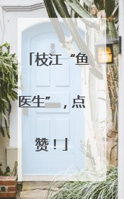 枝江“鱼医生”，点赞！