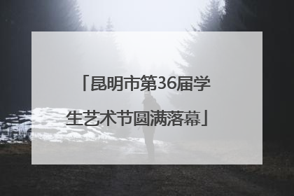 昆明市第36届学生艺术节圆满落幕