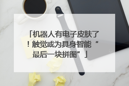 机器人有电子皮肤了！触觉或为具身智能“最后一块拼图”