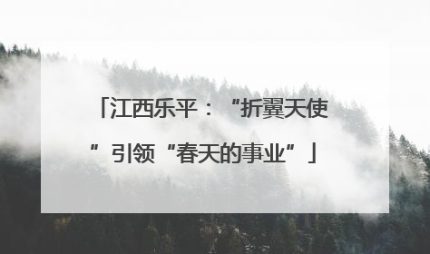 江西乐平：“折翼天使”引领“春天的事业”