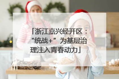 浙江嘉兴经开区：“统战+”为基层治理注入青春动力