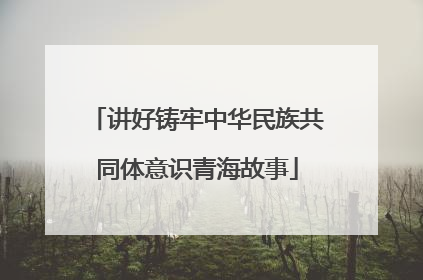 讲好铸牢中华民族共同体意识青海故事