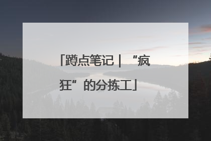蹲点笔记｜“疯狂”的分拣工