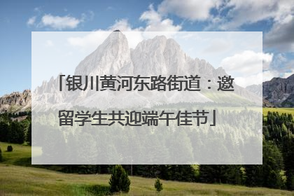银川黄河东路街道：邀留学生共迎端午佳节