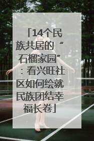 14个民族共居的“石榴家园”：看兴旺社区如何绘就民族团结幸福长卷