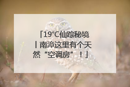19℃仙踪秘境丨南漳这里有个天然“空调房”！