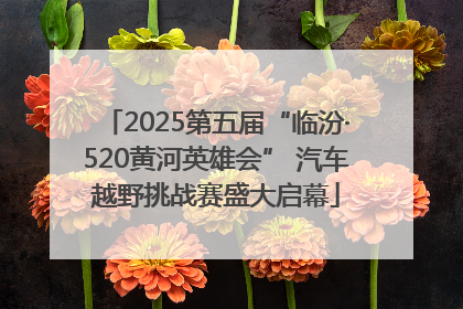 2025第五届“临汾·520黄河英雄会” 汽车越野挑战赛盛大启幕